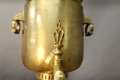 Importante Samovar in rame XIX secolo Pavel Kalinin Mosca
