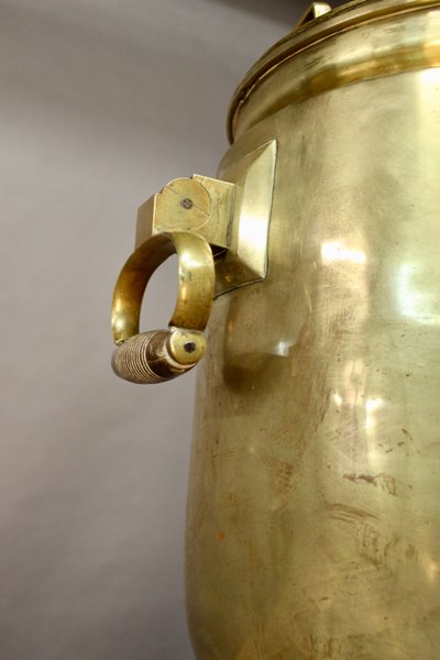 Importante Samovar in rame XIX secolo Pavel Kalinin Mosca