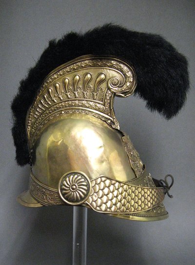 Officer Firefighter Helmet Mle 1821 City of Ste Maure.