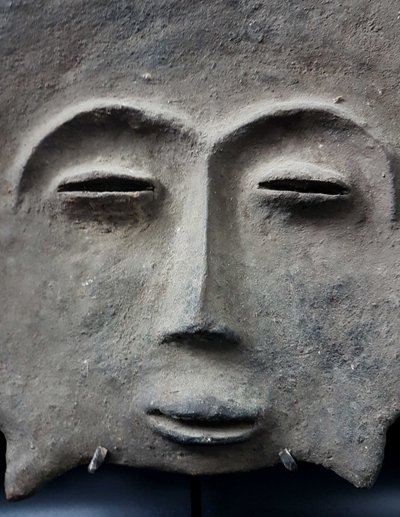 Testa di terracotta, popolo Akan Kwahu, Ghana
