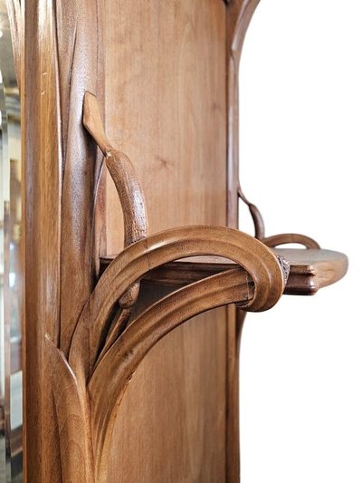 Camera da letto Art Nouveau "Ninfee e canne" della Galleria Mathieu