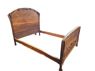 Camera da letto Art Nouveau "Ninfee e canne" della Galleria Mathieu