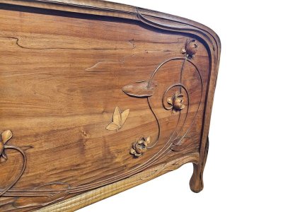 Camera da letto Art Nouveau "Ninfee e canne" della Galleria Mathieu