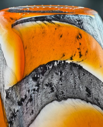 Vase aus Muranoglas 