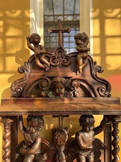 Important double Prie-Dieu – XVIIIe  