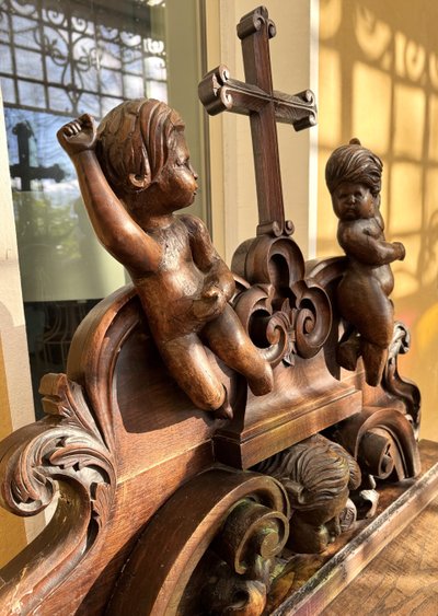 Important double Prie-Dieu – XVIIIe  