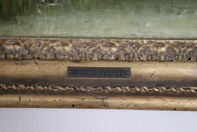 Italienischer Künstler, Landschaft, Ölgemälde auf Leinwand, Mitte 19. Jh.