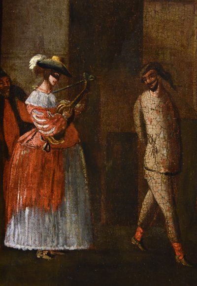Carnevale a Roma in Piazza Colonna, Michelangelo Cerquozzi (Roma 1602 – 1660) bottega