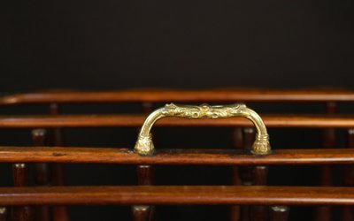 bibliothèque à partitions, acajou, XIXème