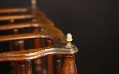 bibliothèque à partitions, acajou, XIXème