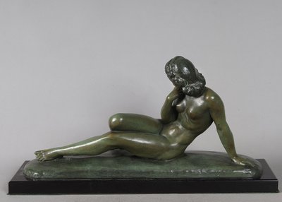 Bronze début XX ème, Ugo CIPRIANI 1887/1960, nue féminin