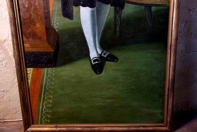 Sehr großes Ganzkörperporträt von Talleyrand, 235 cm