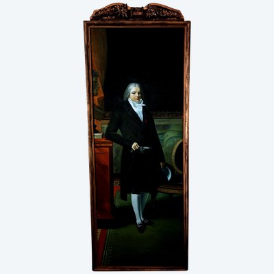 Sehr großes Ganzkörperporträt von Talleyrand, 235 cm