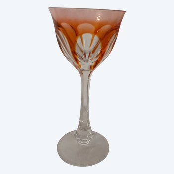 Moser model Ladie Hamilton orange Roemer glass