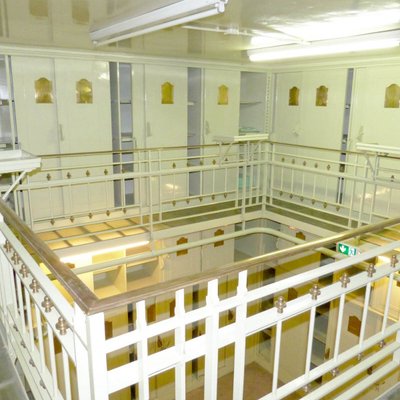 Archive room of the Banque de France de Roanne