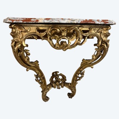 CONSOLE D APPLIQUE EPOQUE LOUIS XV - 18ème