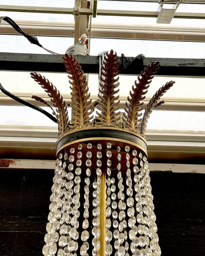 Lampadario a mongolfiera di 140 cm di diametro