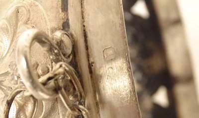 Encensoir Néogothique Argent Massif Minerve Chaînes Métal église XIXème