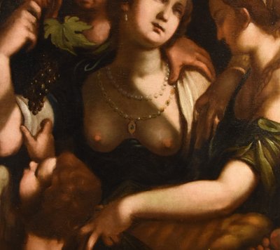 Vénus, Bacchus Et Cérès, Giovanni Battista Paggi (Gênes 1554 - 1627)