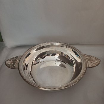 Christofle vegetables in silver plated metal