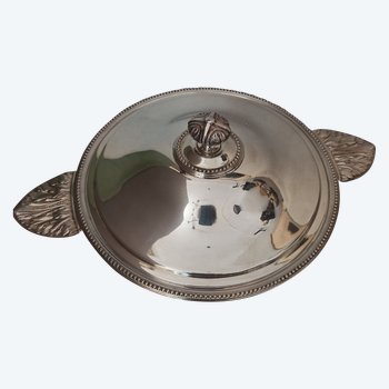 Christofle vegetables in silver plated metal