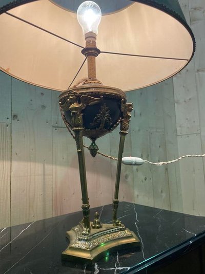 Bronze lamp Empire in Athenian