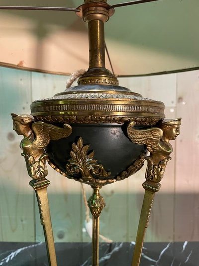Bronze lamp Empire in Athenian