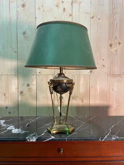 Bronze lamp Empire in Athenian