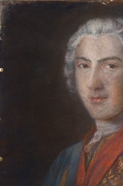 Portrait of Louis Ferdinand de France after M. Quentin de La Tour 18th century