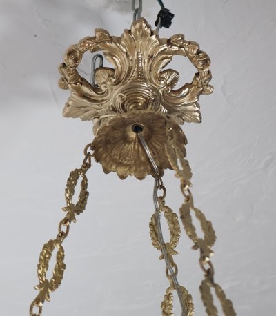 Daum hanging chandelier from the 1900s
