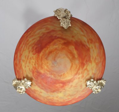 Daum hanging chandelier from the 1900s