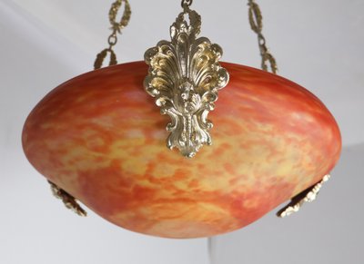 Daum hanging chandelier from the 1900s
