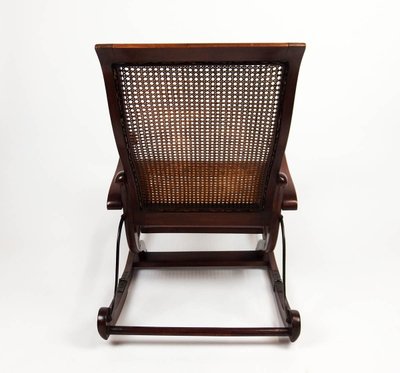 19th century folding rocking chair
