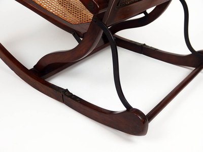 19th century folding rocking chair