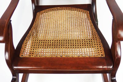 19th century folding rocking chair