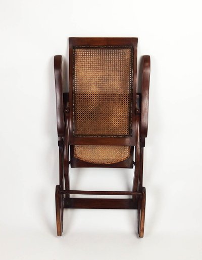 19th century folding rocking chair