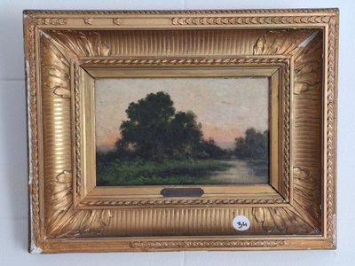 Paesaggio Jules DUPRÉ Scuola Barbison Romanticismo francese