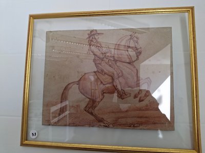 Der Reiter von Carl VERNET Ende des XIIX. Jahrhunderts