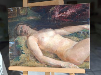 Wunderschöner Akt signiert von ALBERT FOSSARD