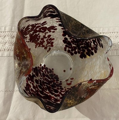 Cup 1900 "Printemps" Japanese decor Clichy St Denis Montjoie cf. Legras