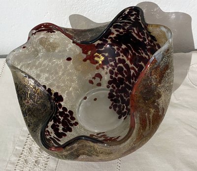 Cup 1900 "Printemps" Japanese decor Clichy St Denis Montjoie cf. Legras