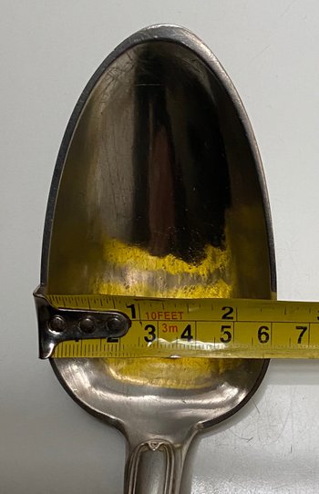 POTTLÖFFEL MIT DER PUNZE ZWEITER HAHN
