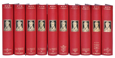 Œuvres complètes de Victor HUGO, édition Jean de Bonnot à Paris 1974, 40 volumes