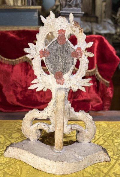 Monstrance reliquary of Sainte Victoire.