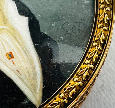 Miniature 19th century snuffbox