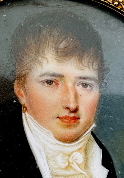 Miniature 19th century snuffbox