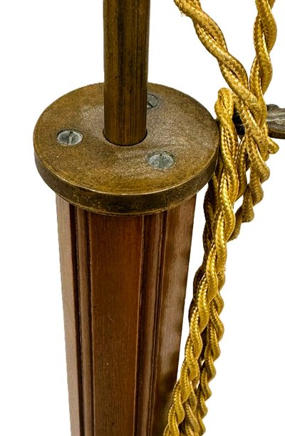 Stehlampe Holz