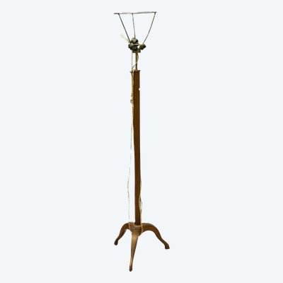 Stehlampe Holz