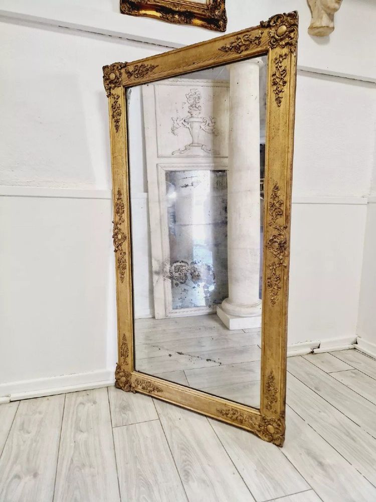 Specchio antico francese Regency del XIX secolo