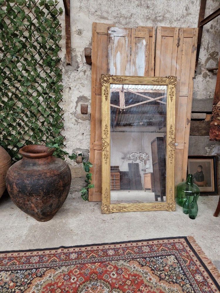 Specchio antico francese Regency del XIX secolo